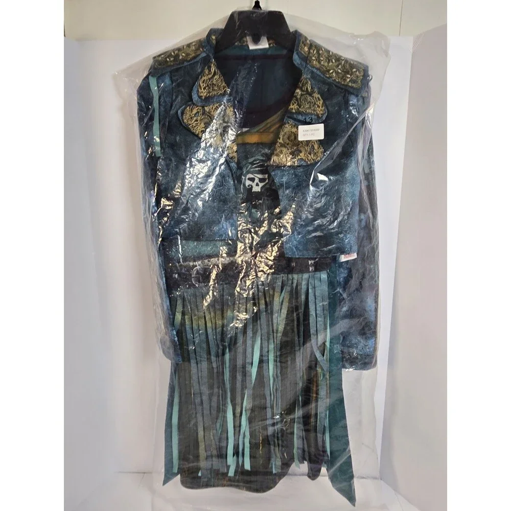 Disney Store Descendants 2 Uma Costume Girls 13 Dress Jacket Pirate Halloween